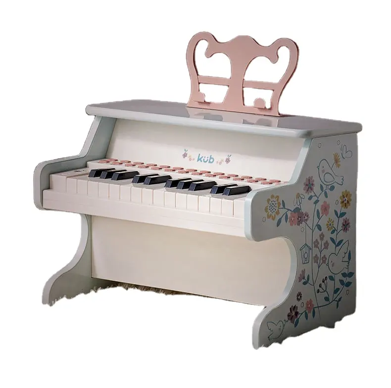 KUB-The piano kids toy restore the piano sound quality has a multi-mode lighting teaching recording automatic sleep