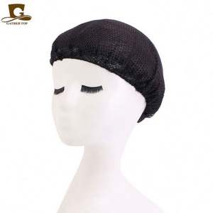 Wholesale Custom Logo Women's Invisible Hair <b>Net</b> Snood <b>Bun</b> Cover with European & American Style Polyester Material - Product Image 5