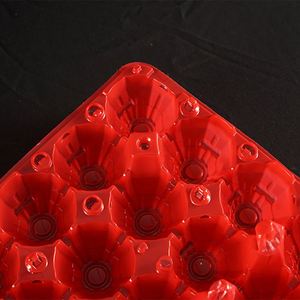 Custom LOGO and Size Best Supplier High Quality <b>Plastic</b> Eggs <b>Tray</b> Customized Logo Egg Container With 30 Holes - Product Image 3