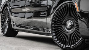 SY-02085 Hochwertige 18-24 Zoll Hyper-Schwarz Mehrspeichen Maßgefertigte Geschmiedete Felgen für Mercedes-Benz BMW Audi SUV 5X112 Alufelgen - Product Image 3