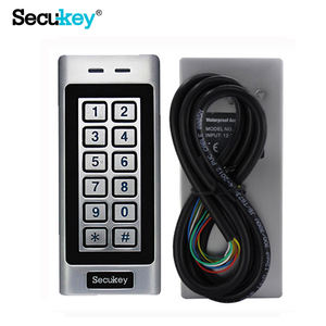 Secukey IP66 עמיד למים SK4 EM כרטיס קורא בקרת גישה כרטיס קורא 1100 משתמשים RFID חיצוני כפול ממסר לוח מקשים - Product Image 5