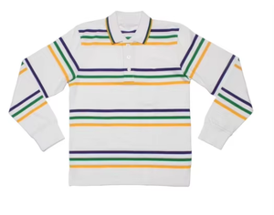 RTS personalisasi Mardi Gras bayi laki-laki Bodysuit Custom Onesie Romper Karnaval bayi pakaian Jumpsuit bayi baru lahir Polo Shirt Dress 2025 - Product Image 2