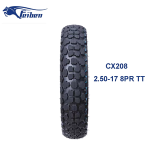 Pneumatici per Moto FEIBEN Antiforatura Speciali 2.50-17 CX208, Pneumatici per Moto da Avventura Fuoristrada con Camera d'Aria - Product Image 6
