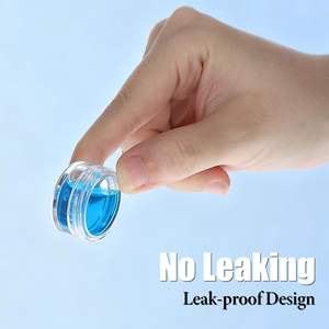 Envases Cosméticos Transparentes, Frascos Pequeños de Plástico Reutilizables a Prueba de Fugas para Bálsamo Labial, Exfoliante, Brillo, Crema y Perlas - Product Image 4