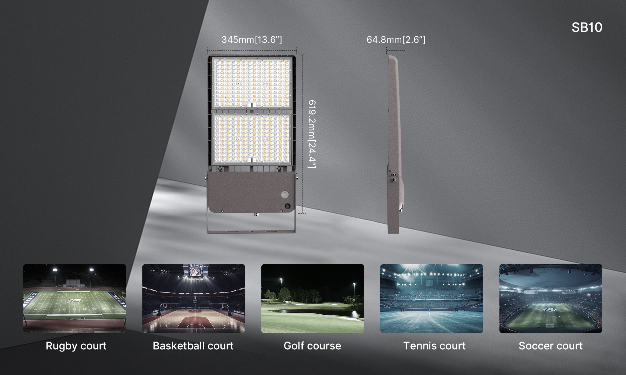 USA LED Street Light 150w 162lm/w Voltage AC120-347v LED Area Light Suitable for Courtyards, Roads and Parking Lots · image 5