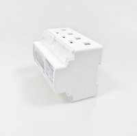 Compteur d'électricité domestique triphasé DTS2626 avec écran LCD 220V/380V, montage sur rail, 7P 5(100)A 50/60Hz 98x72x58mm