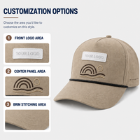 Casquette de baseball vintage de luxe personnalisée avec logo OEM, en sergé de coton, 6 panneaux, ajustable, pour les équipes