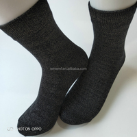 BLOCK EMF argent coton chaussettes antibactériennes confortable déodorant respirant décontracté homme d'affaires chaussette (5 paires/lot)