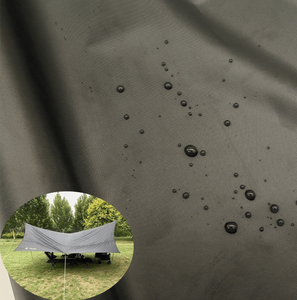 210d पॉलिएस्टर कपड़े काले रेशम काले रंग के कपड़े वाटरप्रूफ और कार कवर के लिए यूवी प्रतिरोधी ऑक्फोर्ड कपड़े - Product Image 1