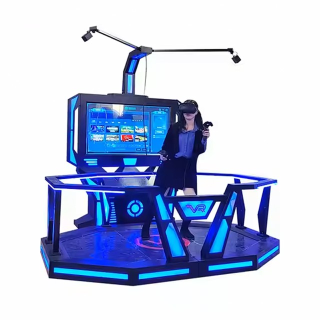 9DVR Octave Space Large Shooting Game Machine Baby Bear VR Virtual Reality Amusement Equipment Ski Cut Fruit Simulator 1 Year