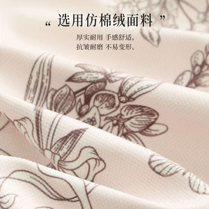 French Retro Table <b>Runner</b> Cotton Linen Printed <b>Washable</b> Home Decor For Dining Living Room - Product Image 5