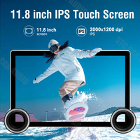 Android 12 sistem Audio mobil portabel, navigasi GPS pemutar DVD Stereo layar sentuh Radio MP3 fungsi DSP termasuk
