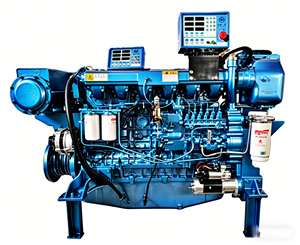 <span class=keywords><strong>Moteur</strong></span> <span class=keywords><strong>diesel</strong></span> marin turbocompressé à rampe commune 150KW 200KW 1500 tr/min à faible consommation de carburant pour navire de transport - Product Image 4