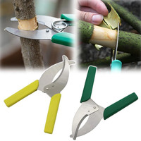 Outil de greffage, cisaille de greffage en forme d'anneau de jardin, couteau à éplucher et à couper les arbres fruitiers du verger
