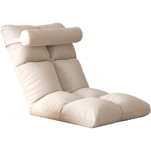 Modern Ball <b>Chair</b>-PU Leather Ergonomic Design with Waterproof Metal <b>Legs</b> <b>Cross</b> Back for Living Room & -Bedroom Use - Product Image 1