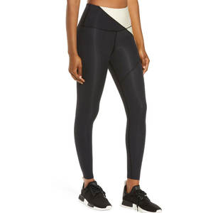 Pantalones de Yoga deportivos de cintura alta para mujer más vendidos 100% mallas técnicas sin costuras de tela de punto informal de alta calidad - Product Image 4
