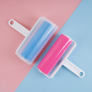 <b>Lint</b> <b>Roller</b> Washable <b>Lint</b> Remover Small Size With Lid For Clothes Pink Green Blue Yellow Plastic - Product Image 2