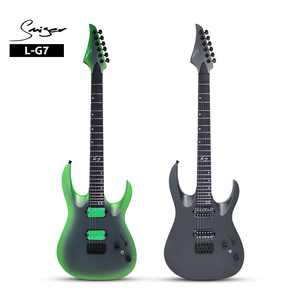 Guitarra Eléctrica de 6 Cuerdas S-G7 con Cuerpo de Arce Flameado, Cuerpo de Álamo y Mástil de Arce Rostizado, Precio de Fábrica, Venta Caliente - Product Image 1