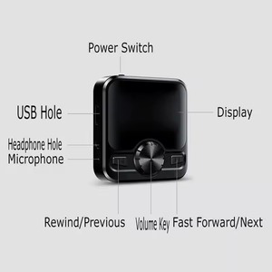 Lecteur MP3 MP4 intelligent M9 Ai avec écran OLED HD de 1,2 pouce, radio FM 4.2, lecteur de livres électroniques, réduction du bruit, stylo d'enregistrement portable - Product Image 2