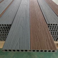 Planches de terrasse composites en bois grainé 3D imperméables et anti-UV pour patio extérieur, jardin, terrasse en WPC, États-Unis, Canada