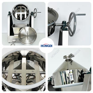 Mezclador Agitador Manual de Laboratorio, Operado a Mano, de Acero Inoxidable, Capacidad de 4L, Máquina para Mezclar Polvo para Alimentos, Materiales Químicos y Laboratorio - Product Image 5