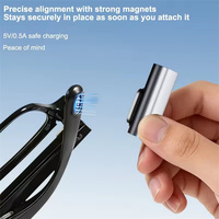 Adaptateur de charge USB-C pour lunettes intelligentes Rokid AI, station d'accueil magnétique, accessoires pour lunettes intelligentes