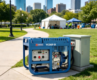 Groupe électrogène diesel Yuchai Power 3 kW, générateur portable de type ouvert refroidi par air 2,8 kW