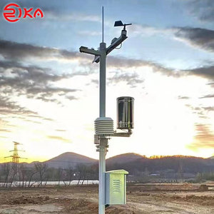 RK400-07 पीजोइलेक्ट्रिक माप उपकरण प्लास्टिक पल्स टिपिंग बाल्टी बारिश गेज सेट मीटर रिका सेंसर उच्च प्रवाह कलेक्टर के साथ - Product Image 1