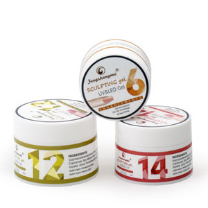 Gel UV per Estensione Unghie, Base Builder LED, Lunga Durata, Rosa <span class=keywords><strong>Nude</strong></span>, in Barattolo di Vetro, Certificato MSDS, Prodotto a Zhejiang - Product Image 4