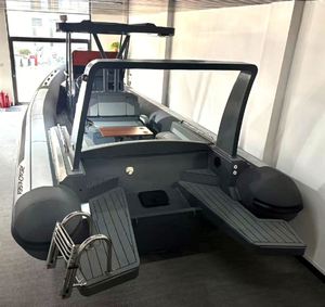 Bote Inflable Semirrígido de Aluminio para 16 Personas, 28.2 pies, Achilles Hypalon con Cabina de Techo Rígido, Lujoso para Patrullaje, de China, MOQ Bajo - Product Image 6