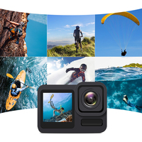 Caméra d'action de sport WIFI haut de gamme personnalisée 8K 6K 30FPS 10M corps-étanche double écran tactile coloré