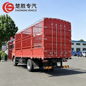 Nouveau Prix Usine Camion de Transport JAC 4x2 8 Tonnes avec Caisse Clôturée Diesel à Vendre et pour le Transport - Product Image 2