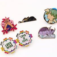Épingles de revers en émail personnalisées, badges en métal à design personnalisé, machine à fabriquer des badges en émail avec impression UV, pour dessins animés et logos, machine à fabriquer des épingles en émail mignonnes sur le thème de l'anime