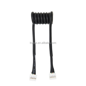 Fabrika Özel Üretimli Yaylı Tel Kontrol Kablosu, Spiral Hava Hortumu, Konnektörlü - Product Image 5