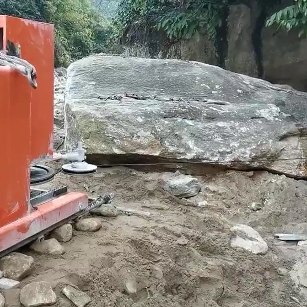 Cưa Dây Kim Cương Cưa Dây Khai Thác Để Cắt Đá Cẩm Thạch Đá Granite Cưa Cắt Hồ Sơ Và Vuông