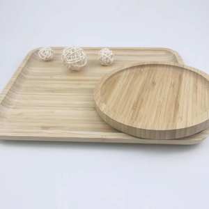 Plato de madera de bambú reutilizable y Degradable PARA <span class=keywords><strong>CENA</strong></span>, bandeja de bambú ecológica, juego de vajilla para adultos, gran oferta, <span class=keywords><strong>2022</strong></span> - Product Image 3