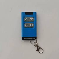 Controlador de aprendizaje Universal de 433MHZ, duplicador de clonación de Control remoto de 4 teclas para puerta de garaje, luz de coche, hogar inteligente de plástico