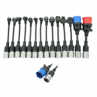 Nouveau câble CEE monophasé 7KW 32A en cuivre thermoplastique, tension nominale 110-250V, couleur et logo personnalisables pour