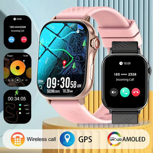 G08 Android Smart Watch Ip68 Waterdicht Vierkant 2.13Inch Tft Display Gps Positionering Sport & Gezondheid Monitoring Horloge - Product Image 4