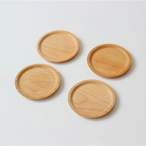 Ensemble de sous-verres en bambou <span class=keywords><strong>écologique</strong></span>s personnalisés, vierges, carrés et ronds, pour thé, boissons, bière et café, de fabrication originale. - Product Image 5