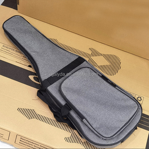 Bolsas para instrumentos de alta calidad al por mayor de China OEM, funda para guitarra eléctrica sin cabezal, estuche para guitarra de 10 mm de grosor - Product Image 1