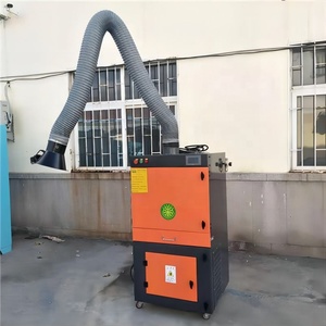 Extractor <span class=keywords><strong>de</strong></span> humo láser más nuevo con campana <span class=keywords><strong>de</strong></span> brazo <span class=keywords><strong>de</strong></span> extracción <span class=keywords><strong>de</strong></span> humo Doble - Product Image 3