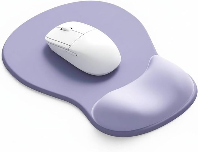 Ergonomic Mouse Pad with Wrist Support Gel Non-Slip Anti-Fatigue Home Office Work