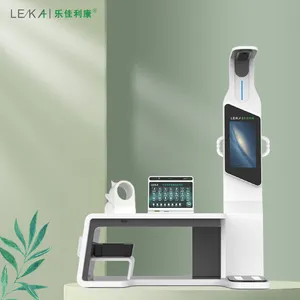 HW-V7000 Telegeneeskunde Body Analyzer Machine Medische Screening Kiosk Gezondheid Check-Up Machine