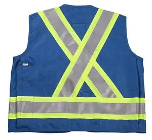 High Visibility Construction Safety Vest High Quality Breathable Safety Vest