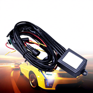 ชุดสายไฟรีเลย์ Skyearth 10W DRL ทนความร้อนสูง กันน้ำ สำหรับไฟหน้า ไฟตัดหมอก สำหรับ BMW Audi และรถยนต์ทั่วไป - Product Image 1