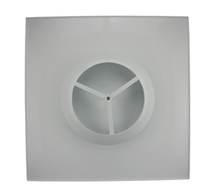 Grille réglable en aluminium pour CVC, diffuseur de plafond carré et circulaire avec amortisseur