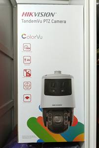 Cámara Domo de Red Panorámica PTZ Rápida Hik Original DS-2SE7C432MWG-EB/26(F0) TandemVu de 6MP+4MP 32X con ColorVu, IR, AcuSense, Audio y <span class=keywords><strong>Alarma</strong></span> - Product Image 2