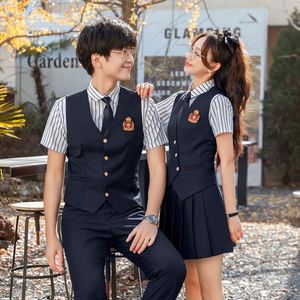 Design Performance Costumes Dress Graduation Uniform Supple Vogue <b>Blazer</b> Shirt Pleated Skirt Uniform <b>Set</b> High School Student - Product Image 6