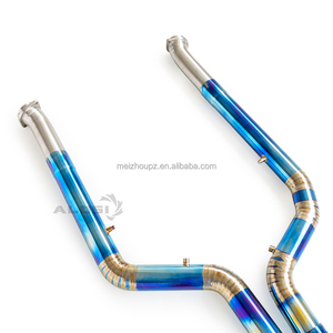 Tube d'<span class=keywords><strong>échappement</strong></span> intermédiaire en alliage de titane pour BMW X5 4.4T 2023-2025 – Amélioration du son du système d'<span class=keywords><strong>échappement</strong></span> avant haute performance - Product Image 6